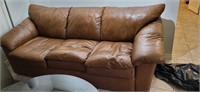 Possibly leather couch 84"L