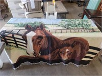 Horse Throw Blanket