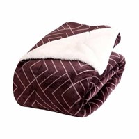 Life Comfort Ultimate Faux Fur Throw - Purple $33