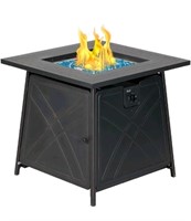 Bali Outdoors Gas Fire Pit Table, 28 inch 50,000 B
