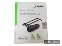 NIP Belkin Boost Charge Car Charger AUB15