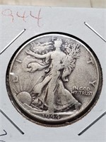 1944 Walking Liberty Half Dollar