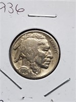 1936 Buffalo Nickel