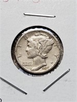 Higher Grade 1939-S Mercury Dime