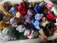 Large lot of Beanie Babies Collectibles