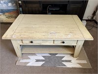 Coffee Table & Rug