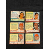 (20) 1962 Post Cereal Baseball Cards