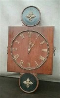 Wood Roman Numeral Wall Clock