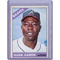 1966 Topps Hank Aaron Nice Card