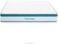 Linenspa  8" Memory Foam Hybrid Mattress - Twin