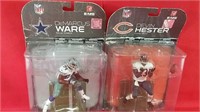 Two NFL Player Figures Lot