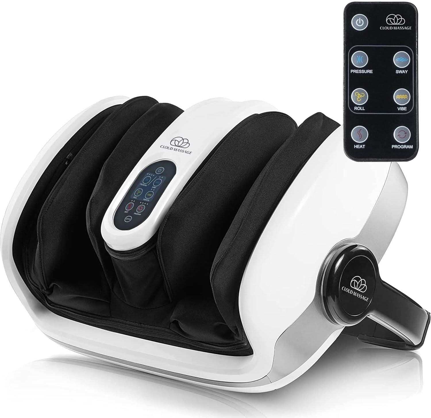 $350 Cloud Massage Shiatsu Foot Massager - White