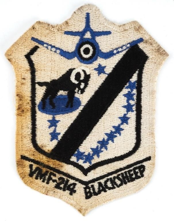 USMC VMA-214 Black Sheep Sqd. Patch