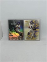 Lot of 2 Randy Moss Rookie Cards