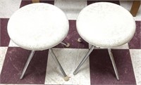 2 small stools