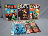 5 Issues of Marvels "The Nam" #5 thru #9