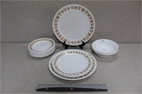 22 PCS OF CORELLE DISHWARE - SOME HAVE CHIPS
