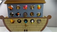 Noah's Ark Beanie Babies Display w/ Beanie Babies