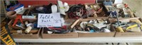 Table Full-Tools, Light Switches, Cords,
