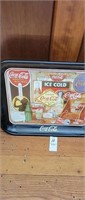 Vintage Coca Cola Tray 13 in x 10 1/2 in