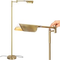 Antique Brass/Gold LED Floor Lamp