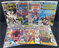 (7) 1981-83 Marvel Team-Up Spider-Man Comics