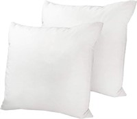 2-Pk 20" x 20" Westex Premium Feather Throw Pillow