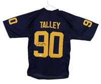 SIGNED DARRYL TALLEY CUSTOM JERSEY W/ JSA COA