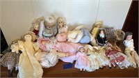 Elvis porcelain doll, porcelain dolls & others