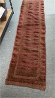 Antique Hand Knotted Runner Carpet, 2x8