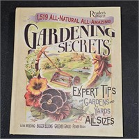 Gardening secrets book