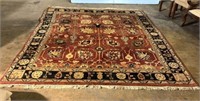 Hand Knotted India Wool Area Rug