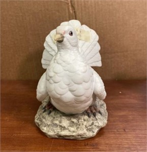 Ceramic Hand Painted Bird Figurine