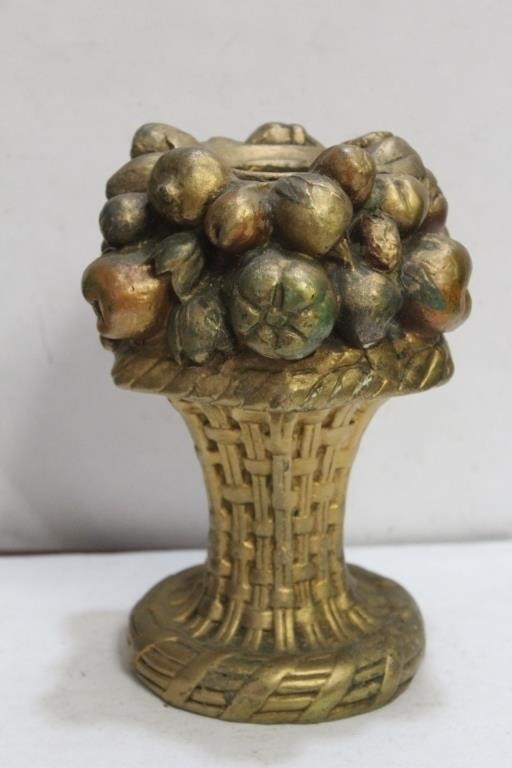 A Gold Gilted Candle Holder