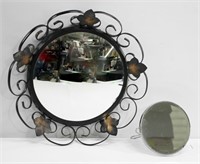 2pc Wall Mirror 12" & Vanity Mirror 5"