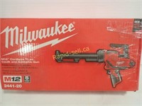 Milwaukee M12 Cordless 10oz Caulk and Adhesive Gun