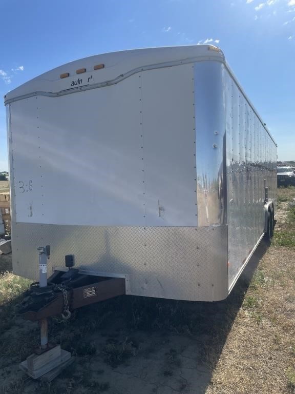 Haulmark enclosed shower trailer