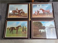 ENGLISH HORSE COUNTRYSIDE FRAMED PRINTS