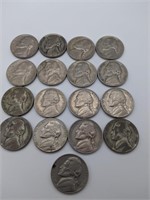 Pre-1964 Silver Jefferson Nickels