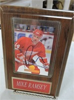 Mike Ramsey Autographed Card