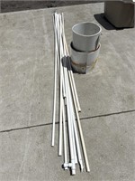 Lot: piping and plastic