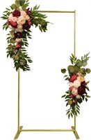 Gold Color Wedding Arch Backdrop Stand