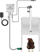 $133  Automatic Chicken Coop Door with Light Senso
