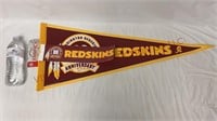 Washington Redskins 80th Anniv Sticker & Pennant