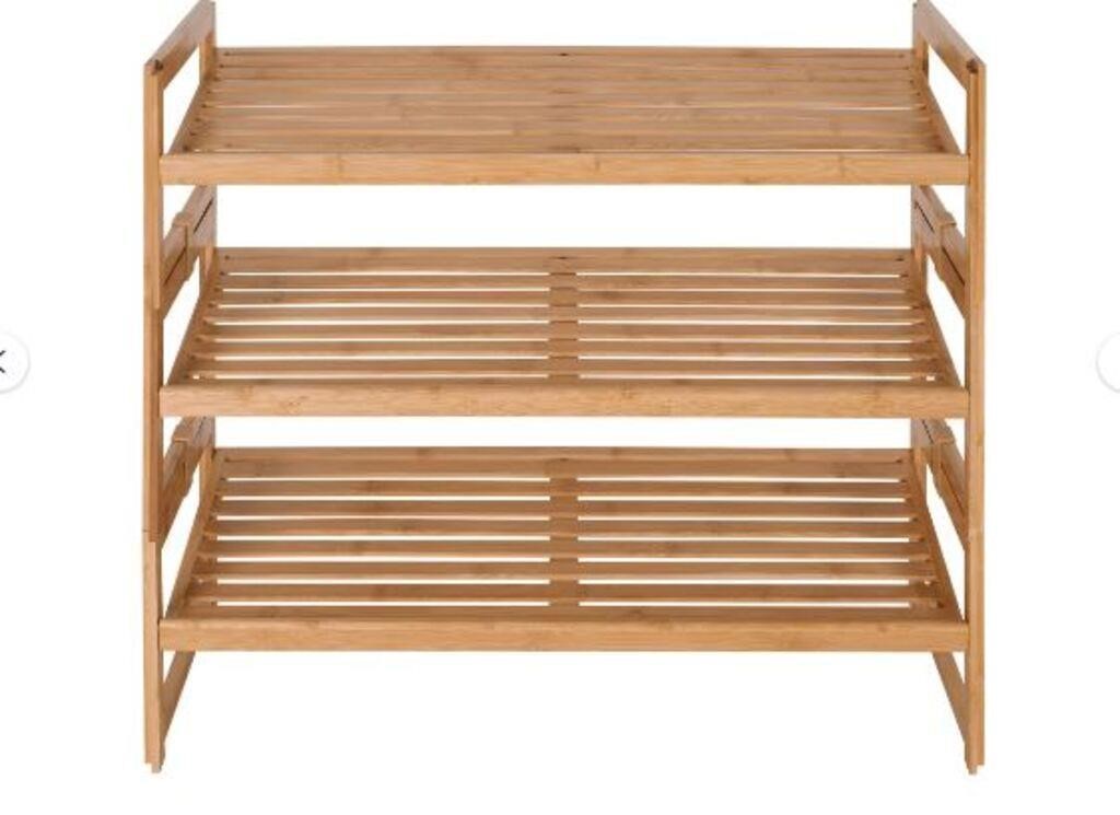 $39 Better Homes & Gardens Bamboo 3 Tier Shoe Rack