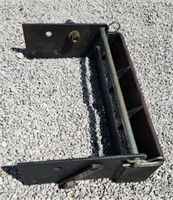Front weight bracket for JD 430 tractor