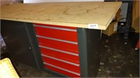 workbench with storage