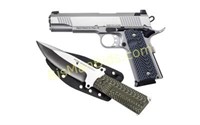 DE 1911 45ACP 5" 8RD STS FS W/ KNIFE