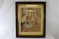 Edgar Degas "The Ballet Class"