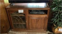Entertainment stand  34 inches tall, 44 1/8”